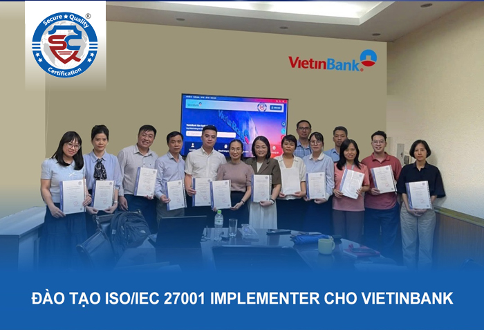 đào tạo iso 27001 cho vietinbank