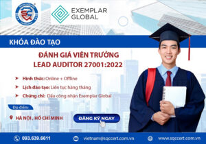 khóa đào tạo lead auditor iso 27001:2022