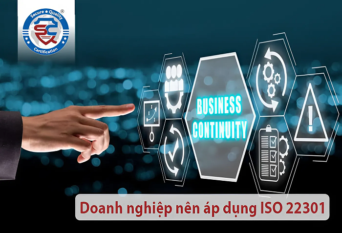 chứng nhận iso 22301