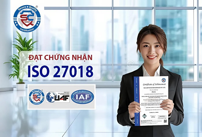 chứng nhận iso 27018