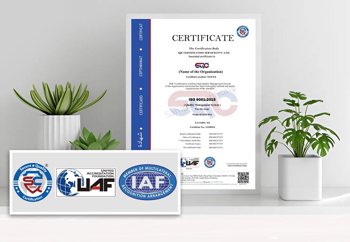 giấy chứng nhận iso 9001:2015