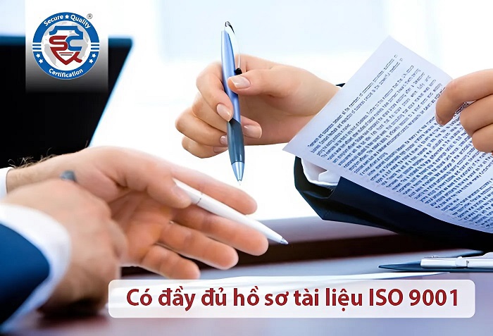 hồ sơ tài liệu iso 9001:2015