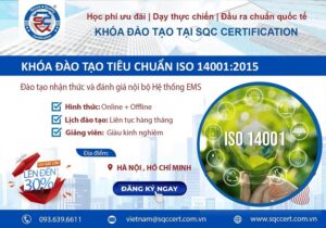 khóa đào tạo iso 14001:2015