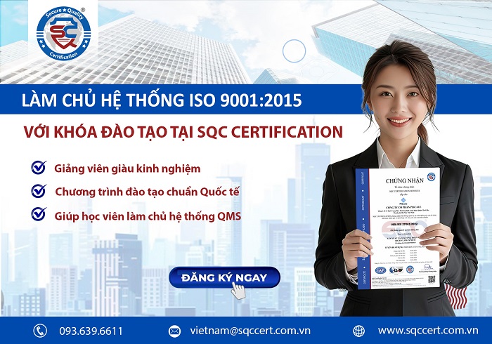 khóa đào tạo nhận thức iso 9001:2015