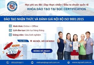 khóa đào tạo nhận thức và đánh giá nội bộ iso 9001:2015