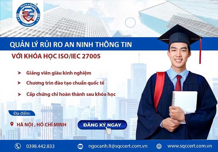 khóa đào tạo iso 27005