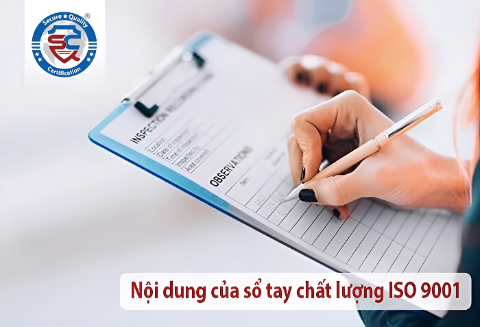 sổ tay chất lượng theo iso 9001:2015