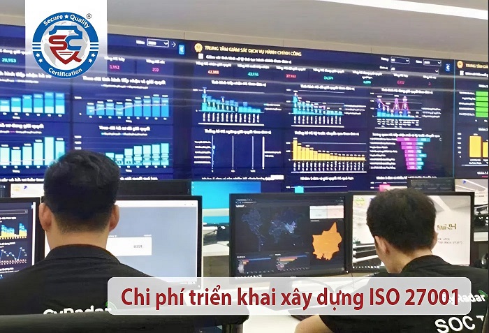 chi phí chứng nhận iso 27001