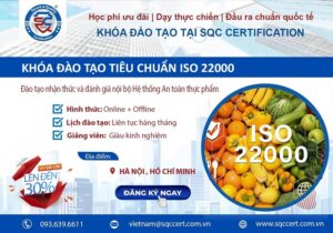 khóa đào tạo iso 22000:2018