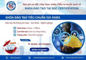 khóa đào tạo iso 45001:2018