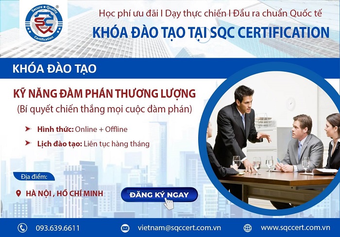 khóa học kĩ năng đàm phán thương lượng
