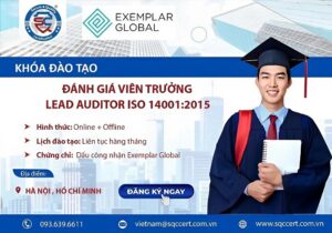 khóa học lead auditor iso 14001:2015