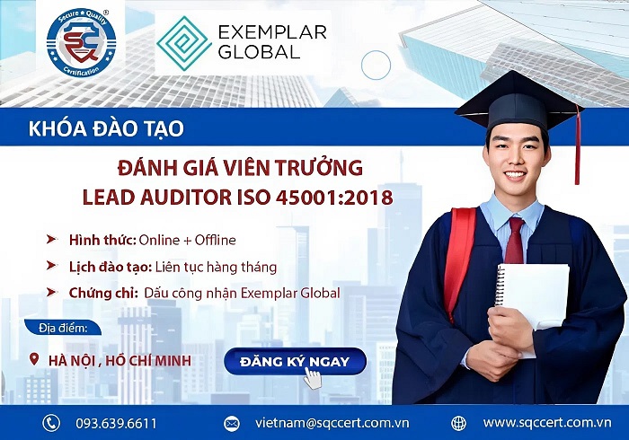 khóa học lead auditor iso 45001:2018
