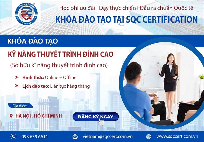 khóa học kĩ năng thuyết trình