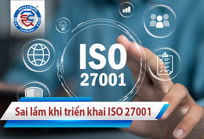 sai lầm khi áp dụng iso 27001