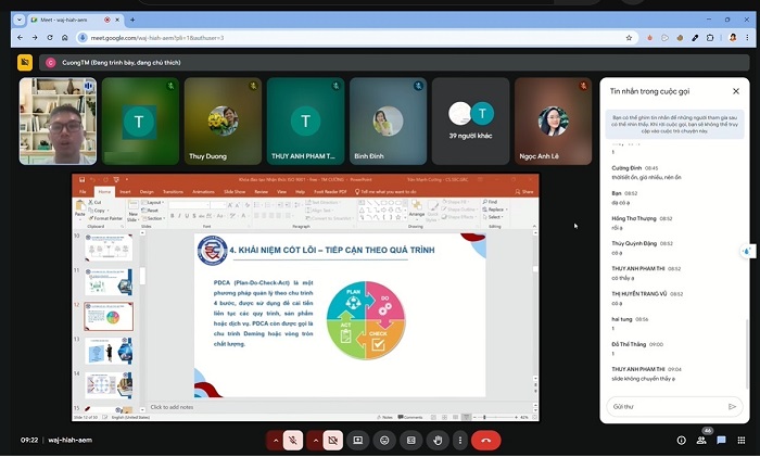 khóa học miễn phí về ISO 9001:2015