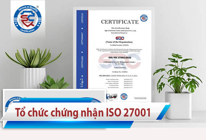 chứng nhận ISO 27001