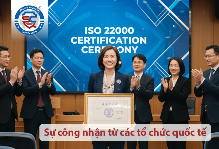 tổ chức chứng nhận ISO uy tín