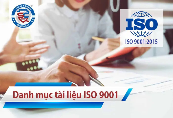 danh mục tài liệu ISO 9001